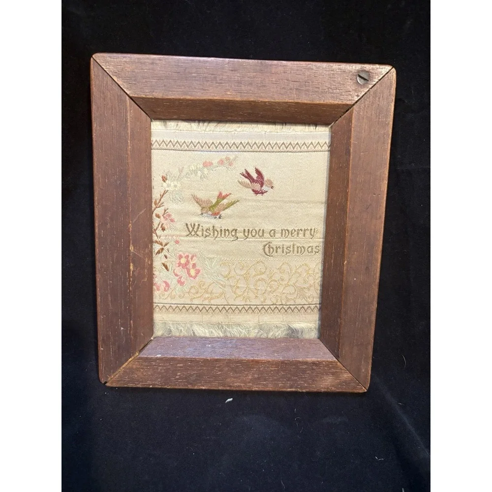 Antique Wood Contact Printing Frame Christmas textile Split Back Print Frame